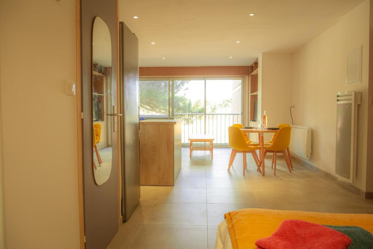 Magnifique Appartement De Type Loft En Front De Mer Avec Vue, Parking Et Wifi Argelès-sur-Mer Dış mekan fotoğraf